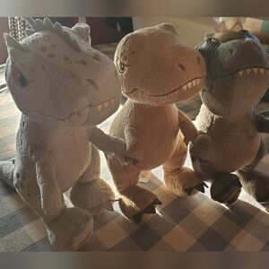 Jurassic World Plush Dinosaurs (Set Of 3)